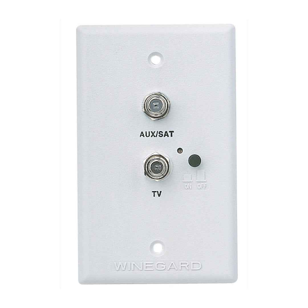 Winegard 12V TV Antenna Wall Plate Power Supply - White – RV-7542