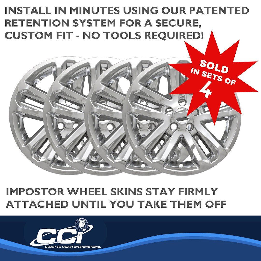 Coast To Coast IMP370X Explorer 18-Inch Chrome Skin Set - image 4