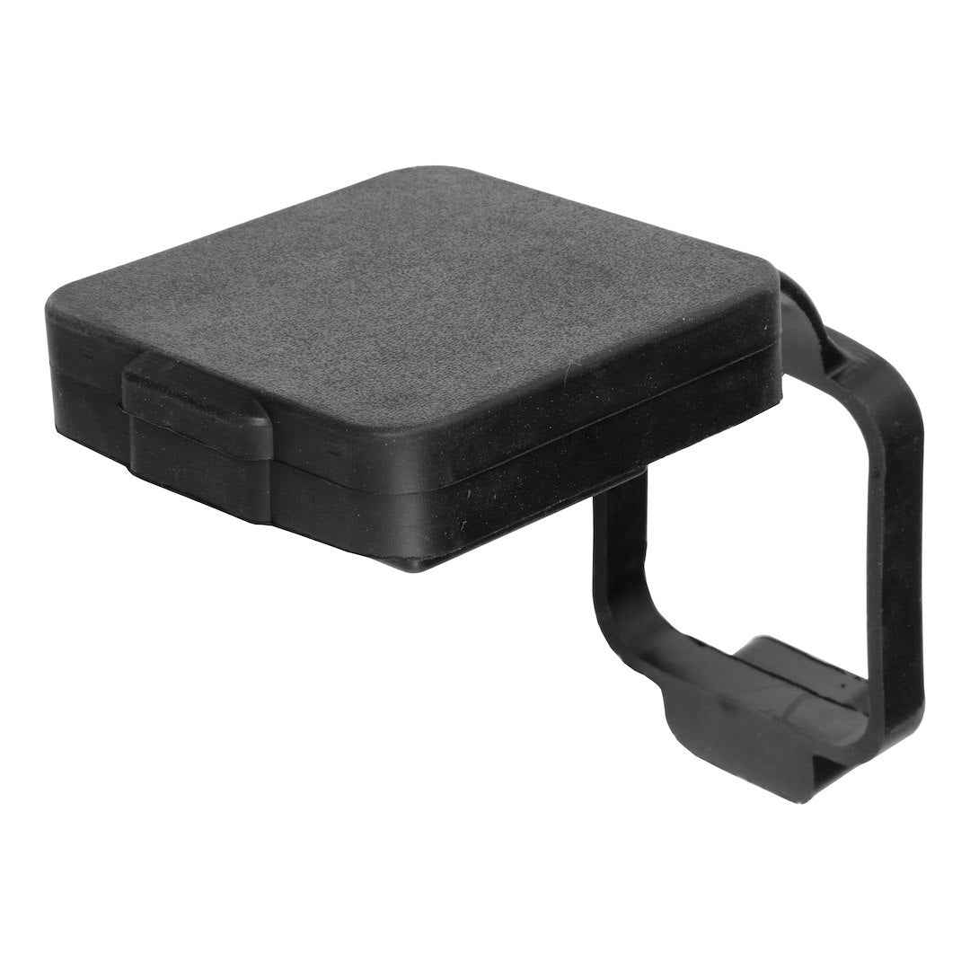 CURT 21728 2-Inch Rubber Receiver Cover with 4-Way Holder