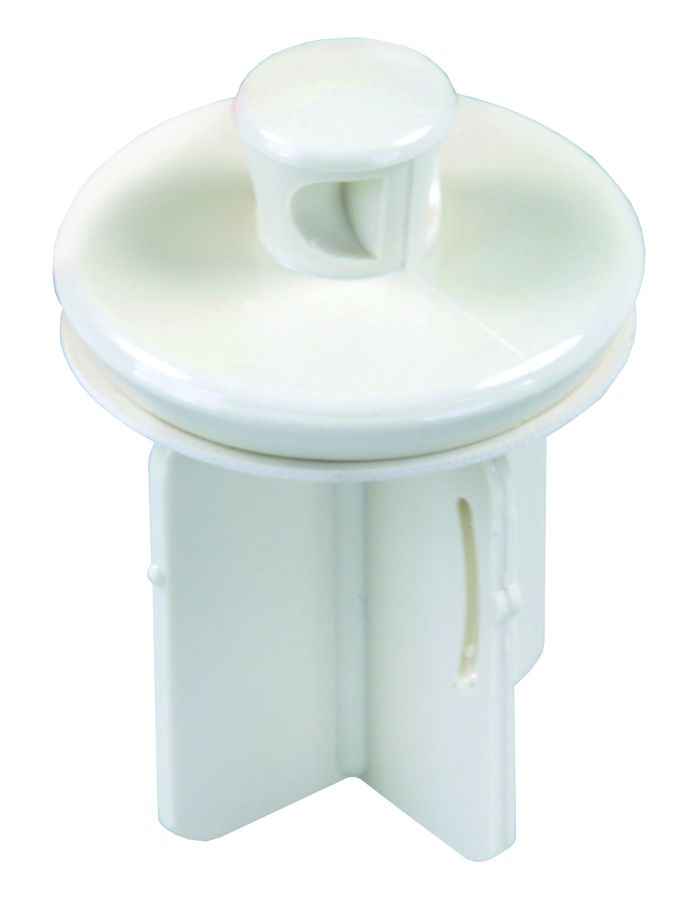 JR Products 95225 Parchment Four-Stem Pop-Up Sink Plug