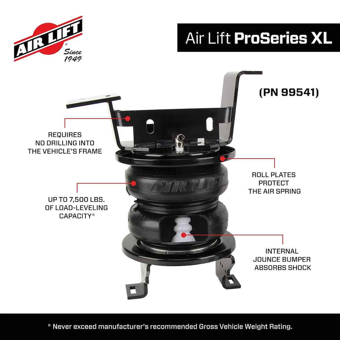 Air Lift 99541 ProSeries Air Springs for Select Chevy/GMC HD