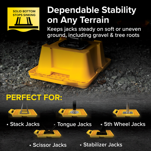 Camco 44540 Trailer Stabilizer Jack Stand Pad - image 17