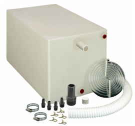 Barker 11917 26 Gallon Fresh Water Tank with Adapters & Tubing, 22" x 14-3/4" x 20" – image 1