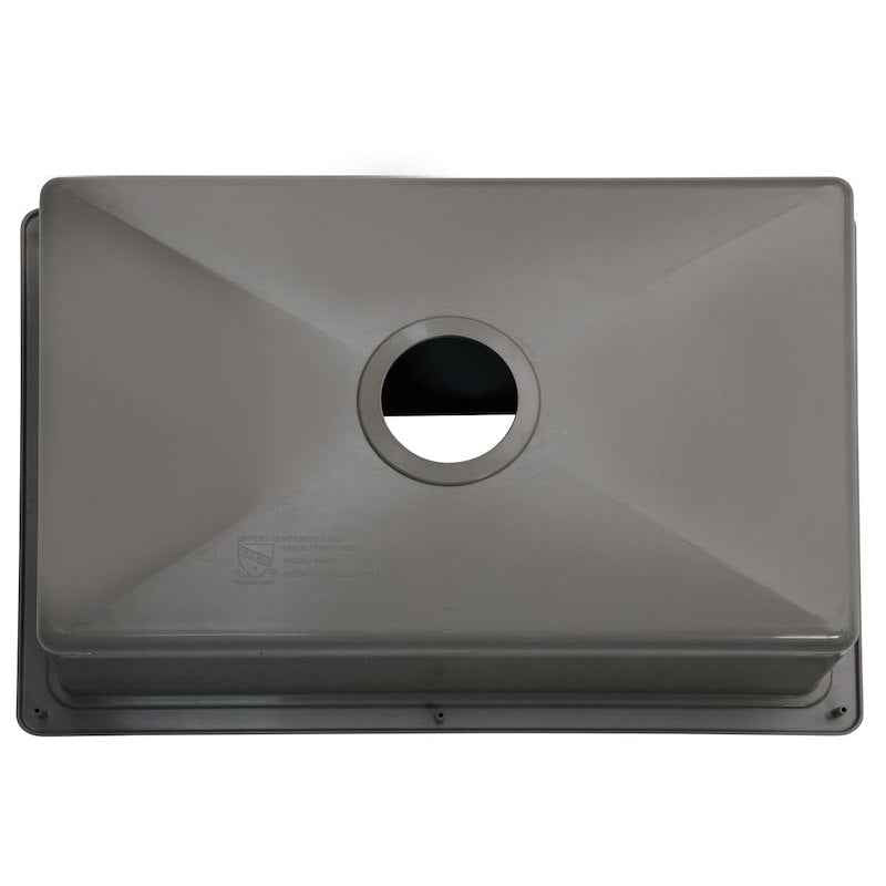 Lippert Components 809033 25" Single Bowl RV Kitchen Sink, Stainless Look ABS Drop-In – image 5