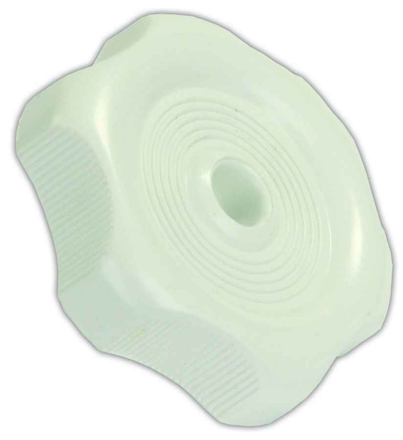 JR Products 20355 White Round Replacement Window Knob