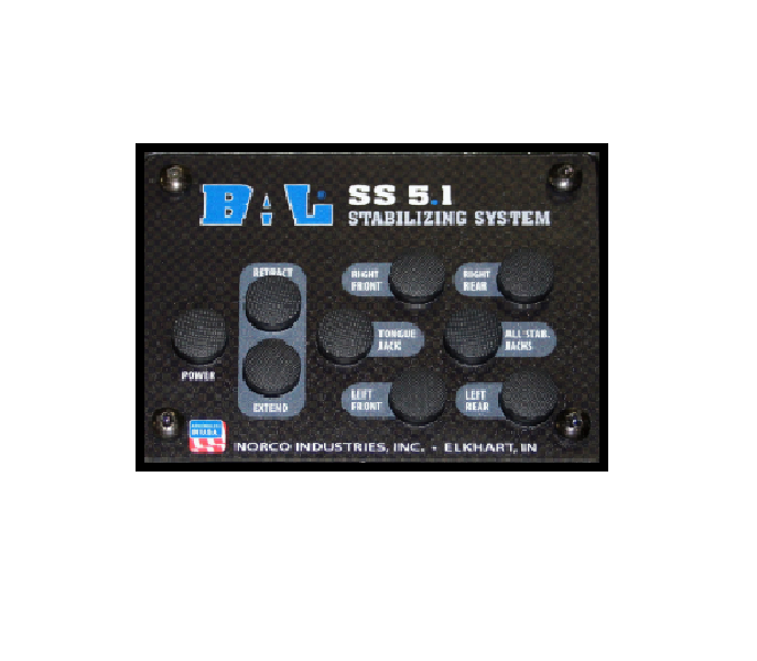 BAL RV 20300427 Leveling System Touchpad