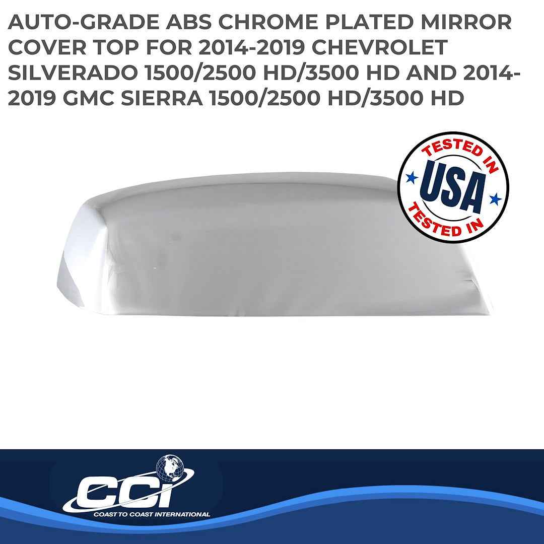 Coast To Coast MC67495R Silverado/Sierra Snap-On Mirror Top Set