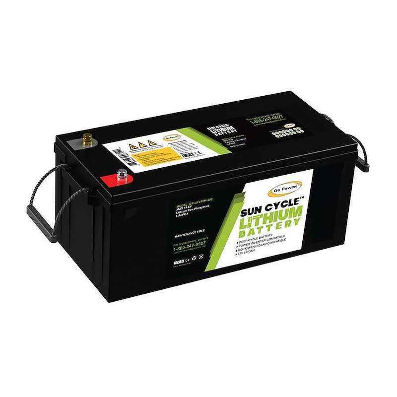 Go Power GP-LIFEPO4-250 Lithium Solar Battery Group 31 12.8V 250Ah Deep Cycle – image 6