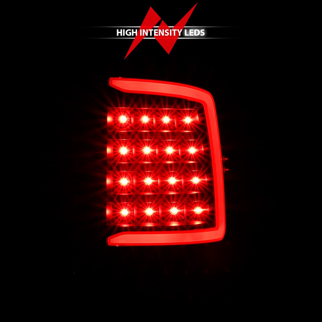 ANZO USA 311318 Ram Black Plank LED Tail-Light Pair - image 5