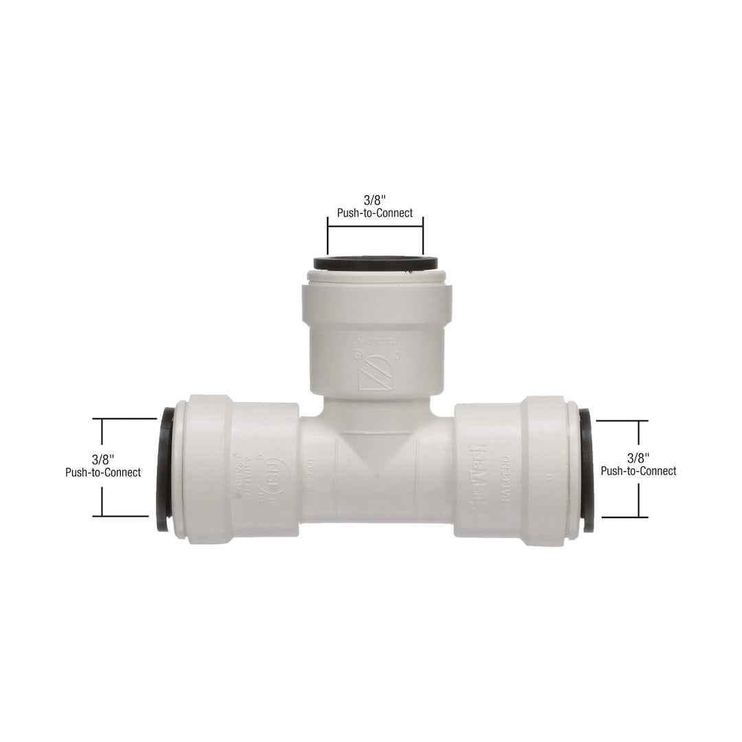 AquaLock 0959038 3/8-Inch Copper-Tube Union Tee