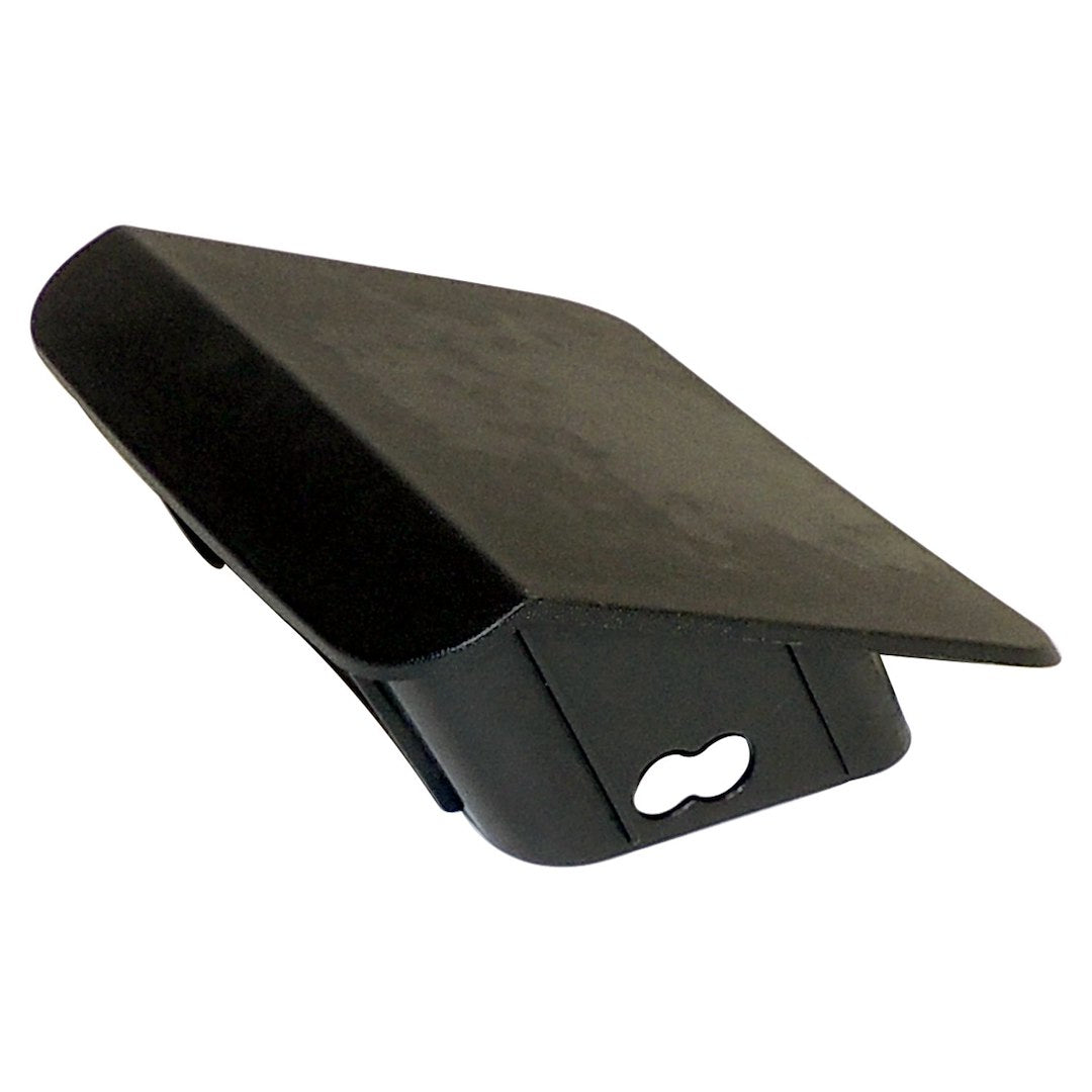 Crown Automotive 55078138AA No-Drill Black Plastic Bumper End - image 1