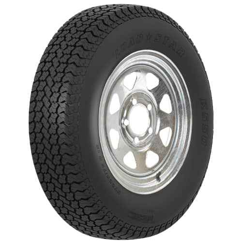 Americana 32760 Trailer Tire & Wheel - ST-235-85-16 / 16x6.5