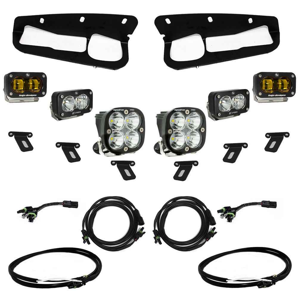 Baja Designs 448175UP Bronco Six-Light Pro Fog Kit