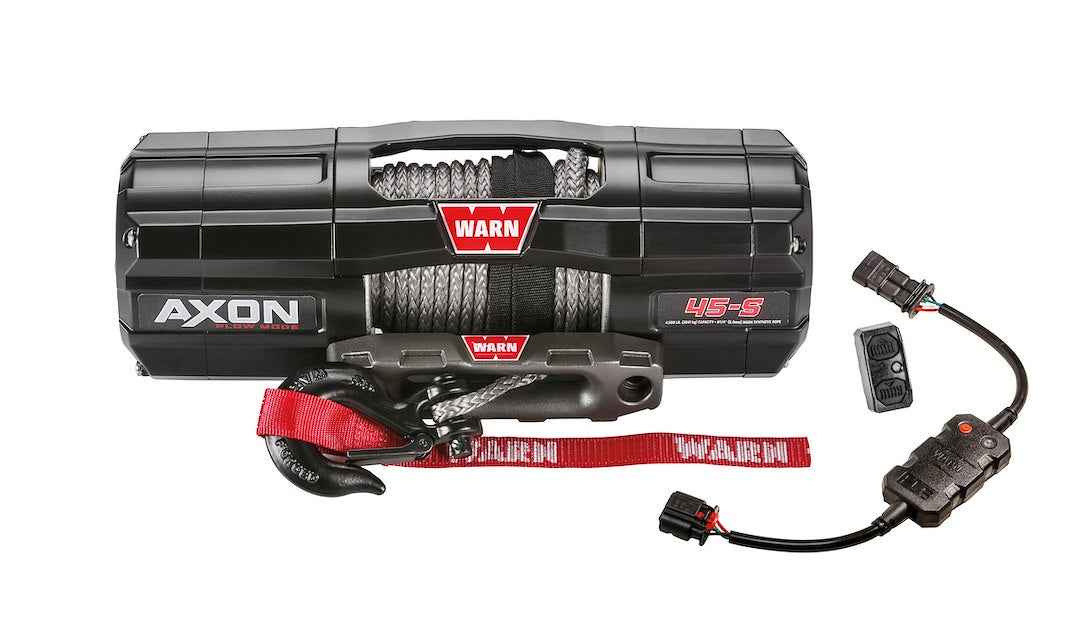 Warn 12V Winch - 4500 lb, Synthetic Line – 110240