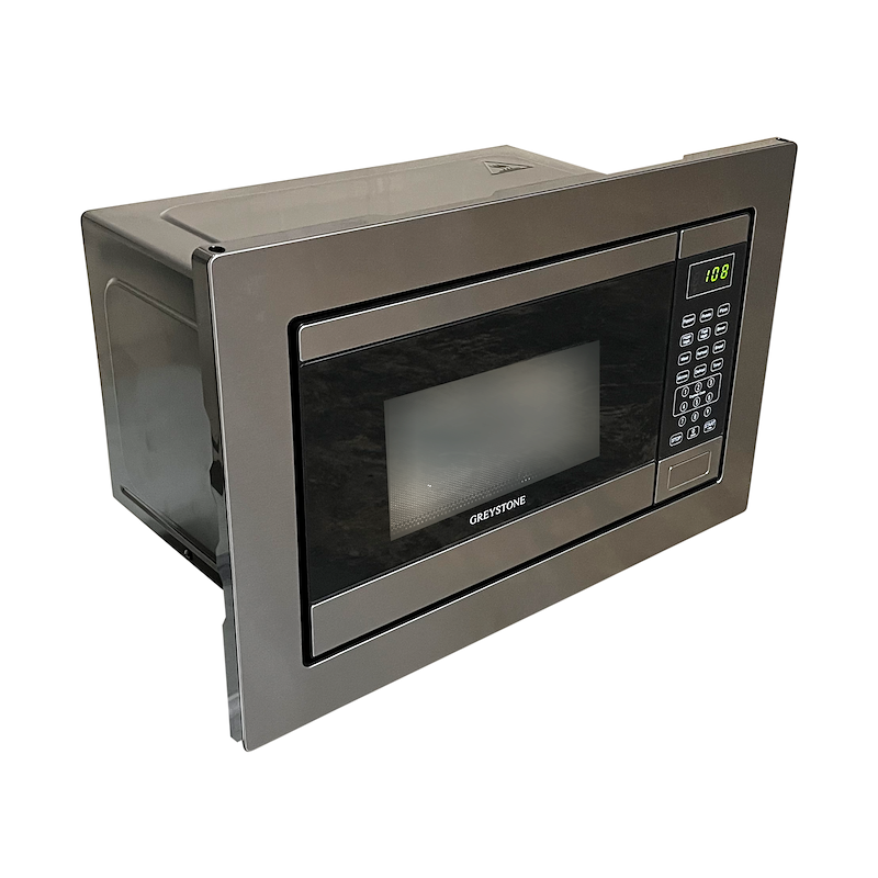 Way Interglobal 107848 Greystone Microwave Oven 0.9 Cu Ft Stainless Steel with Trim Kit – image 6