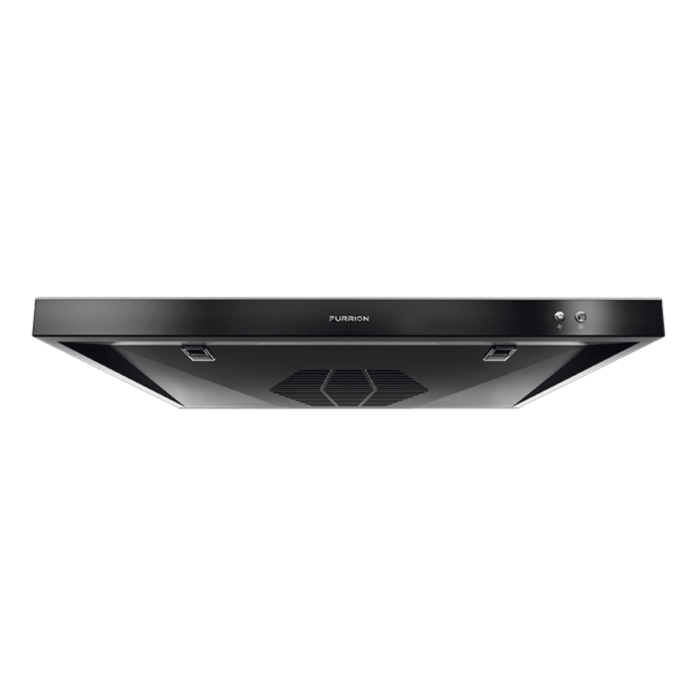 Furrion FHO23SACR-BL RV Stove Vent Range Hood 12V Ducted, 24" Furrion Black – image 1