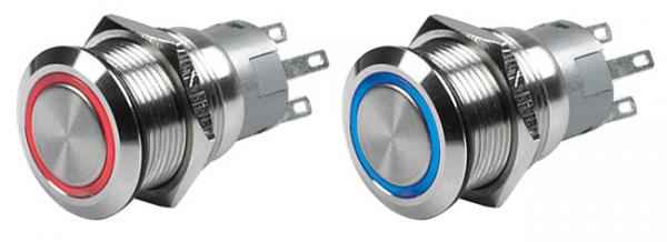 BEP 5A Stainless Push Button Switch – 0511000101