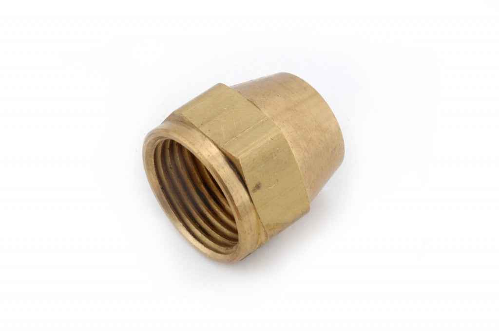 Anderson Fittings 70401406 Lead-Free Short Nut for 3/8-Inch Tube