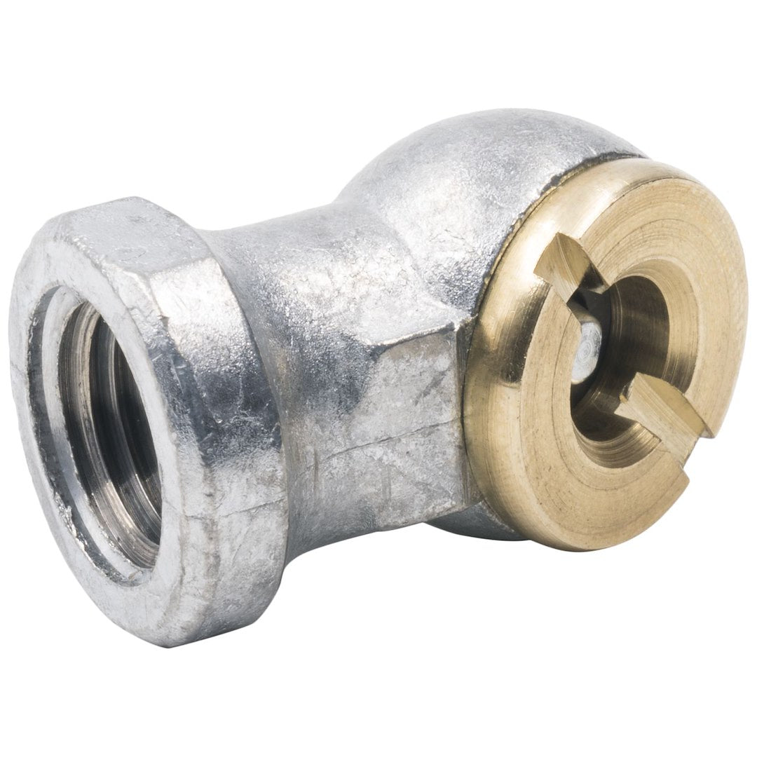 AutoMeter 2169 Steel Tire Chuck, 90 Degree, 1/4 NPT - image 2