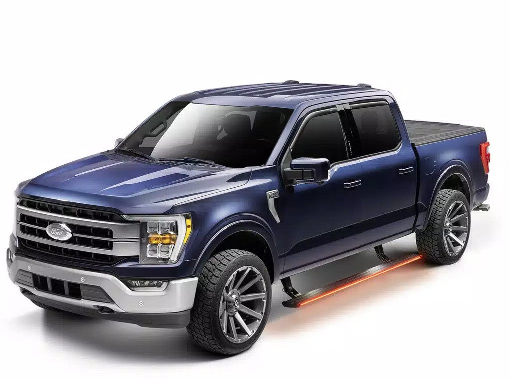 AMP Research 96236-01A PowerStep Vision Ford Crew-Cab Pair - image 3