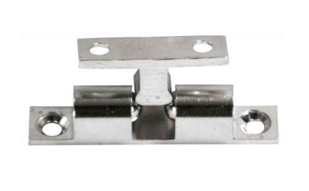 JR Products 70535 Adjustable Chrome/Brass Cabinet Catches, Pair