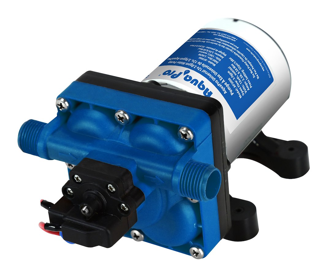 Aqua Pro Fresh Water Pump - 12V DC, 3 GPM, 55 PSI – 21849