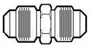 Anderson Fittings Flare Fitting Adapter Fitting (U26)
