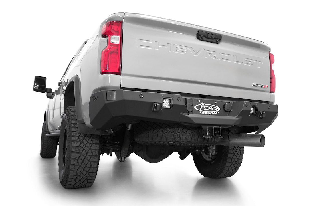 ADD R820191280103 Phantom Silverado HD Steel Rear Bumper - image 3