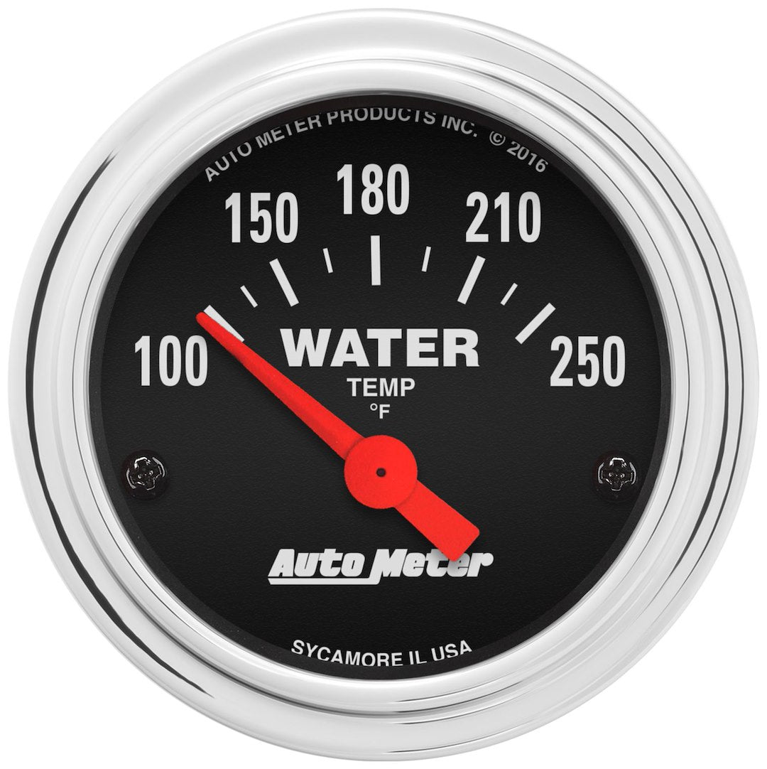 AutoMeter 2532 Electric Water Gauge and Sender, 100–250°F - image 1