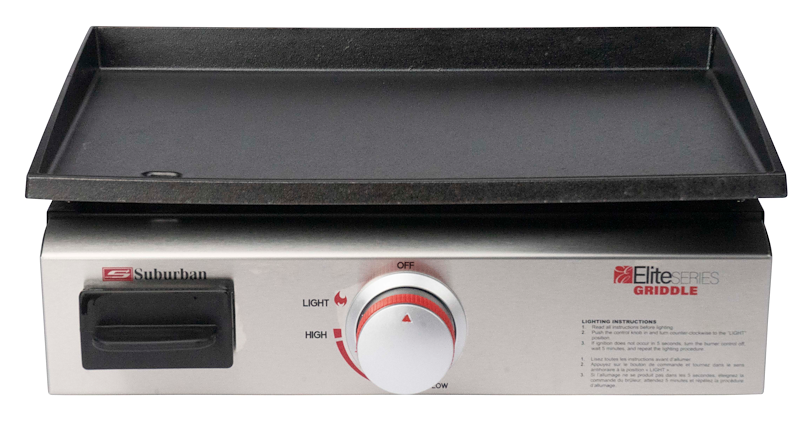 Invision 3060ALG Outdoor Griddle SOP-1002A, 11,000 BTU Cast Iron, Slide Mount – image 2