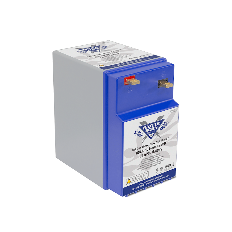 Battle Born Batteries BBGC2 Battle Born Lithium Deep Cycle Battery Group GC2 12V 100Ah RV – image 1