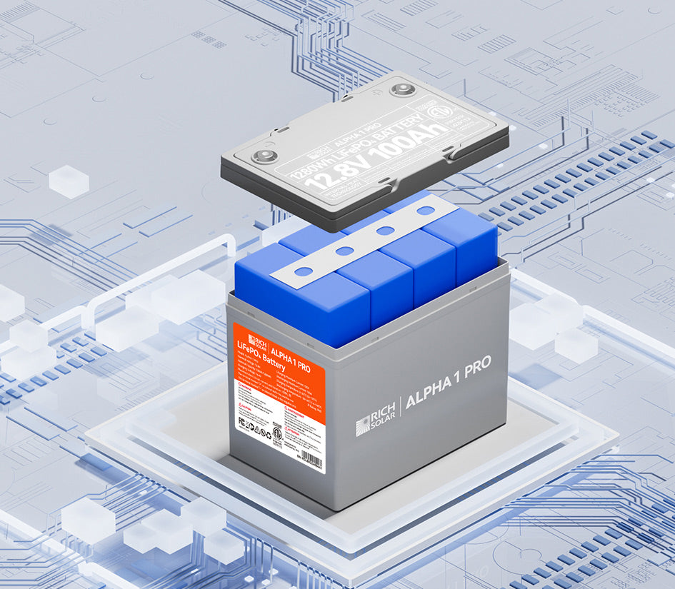 Rich Solar Rs-B121sp Battery - image 6