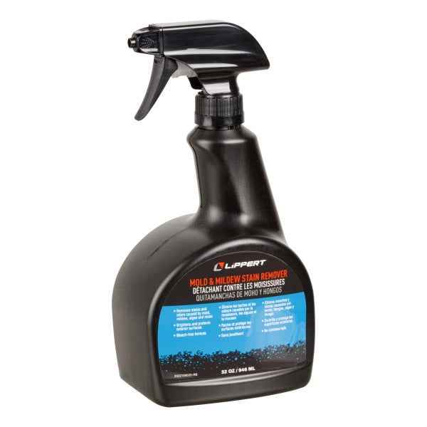 Lippert 2022013810 Bleach-Free Mildew Cleaner, Twelve 32-Ounce Bottles