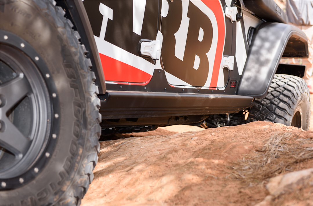 ARB 4450240 Wrangler JL 4-Door Flat Rocker Guards - image 2