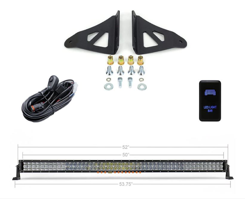 Cali Raised LED CR2460 Tacoma Roof Spot Kit, Blue Backlight - image 1