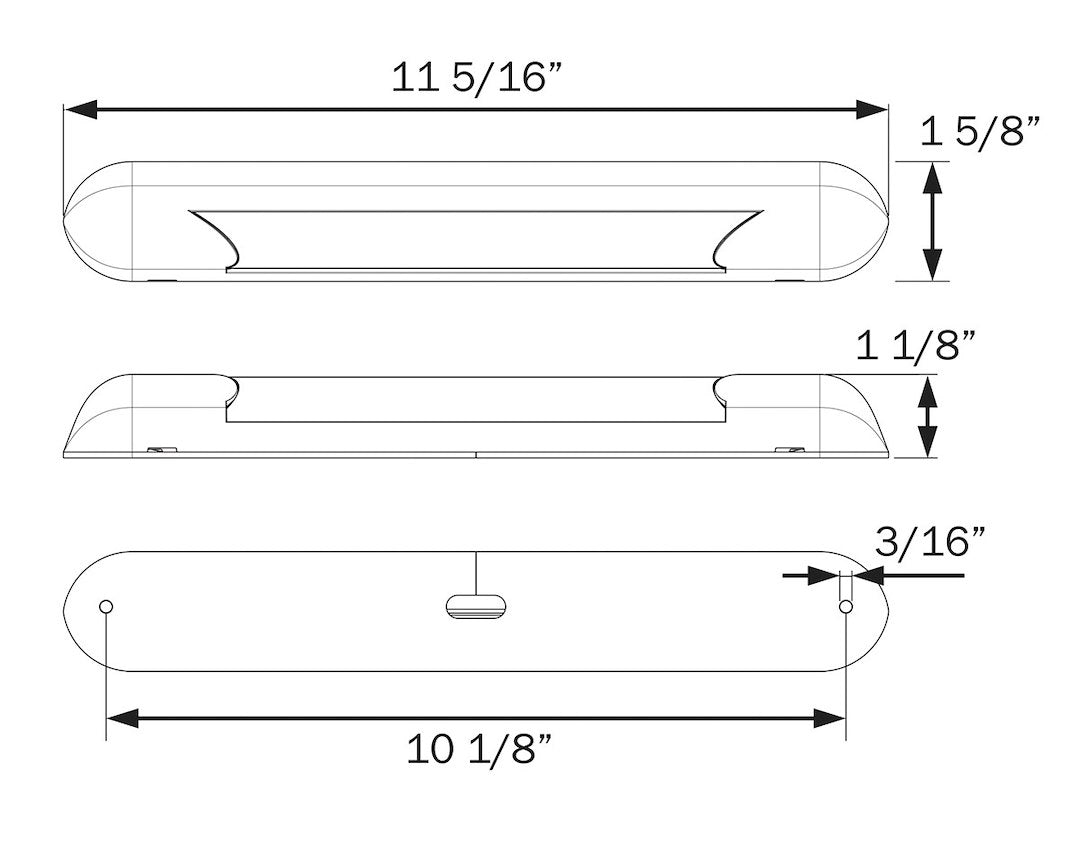 OPTRONICS Awning Light – L70CBAWNFS