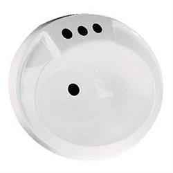 LaSalle Bristol 16370PWA Oval RV Sink, White, 20"x17", 3 Faucet Holes, ABS Plastic – image 1