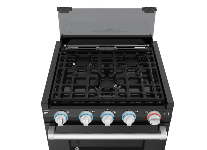 Furrion CF-RV21B Greystone 21-Inch RV Propane Range with Oven, 3-Burner – image 3