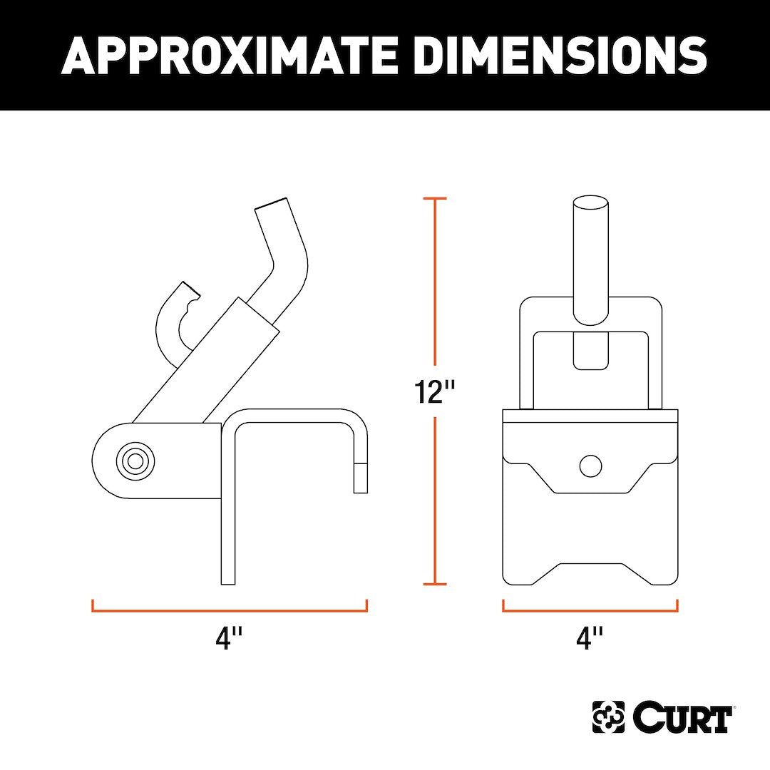 Curt 17008 Weight Distribution Hitch Bracket - image 4
