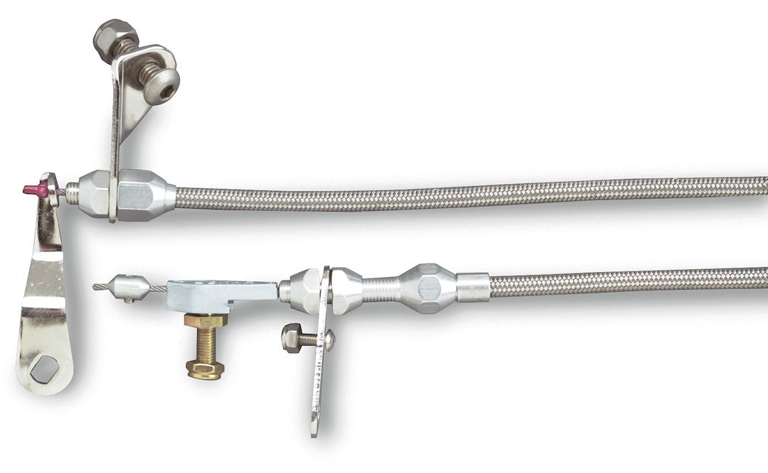 Lokar Performance Kd-20c6ht C6 Automatic Kickdown Cable Set