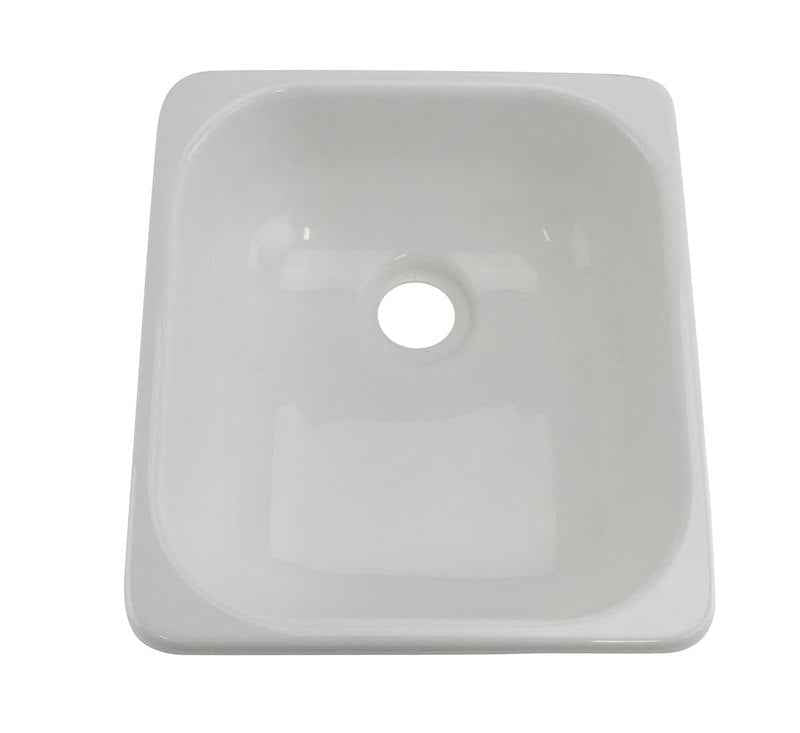 Lippert Components 209630 RV Outdoor Kitchen Sink, Square Drop-In, Part # – image 1