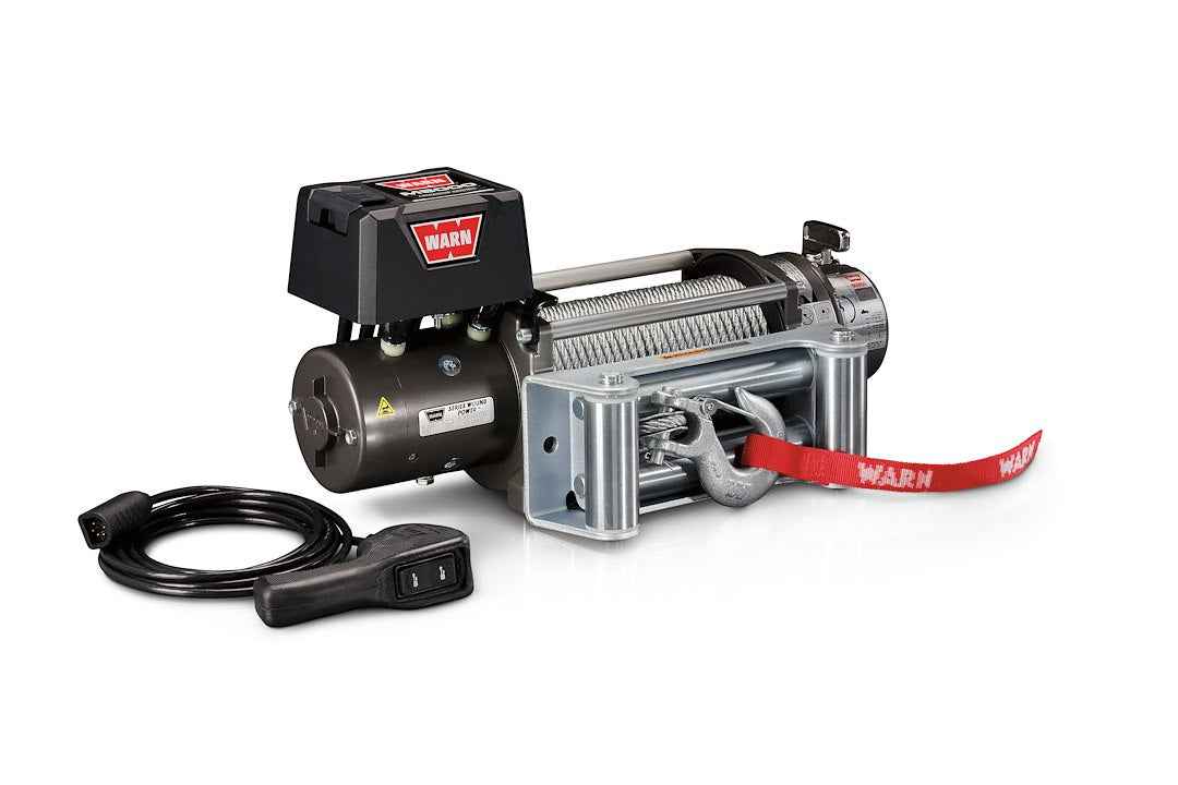 Warn 12V Winch - 8000 lb, Steel Line – 26502