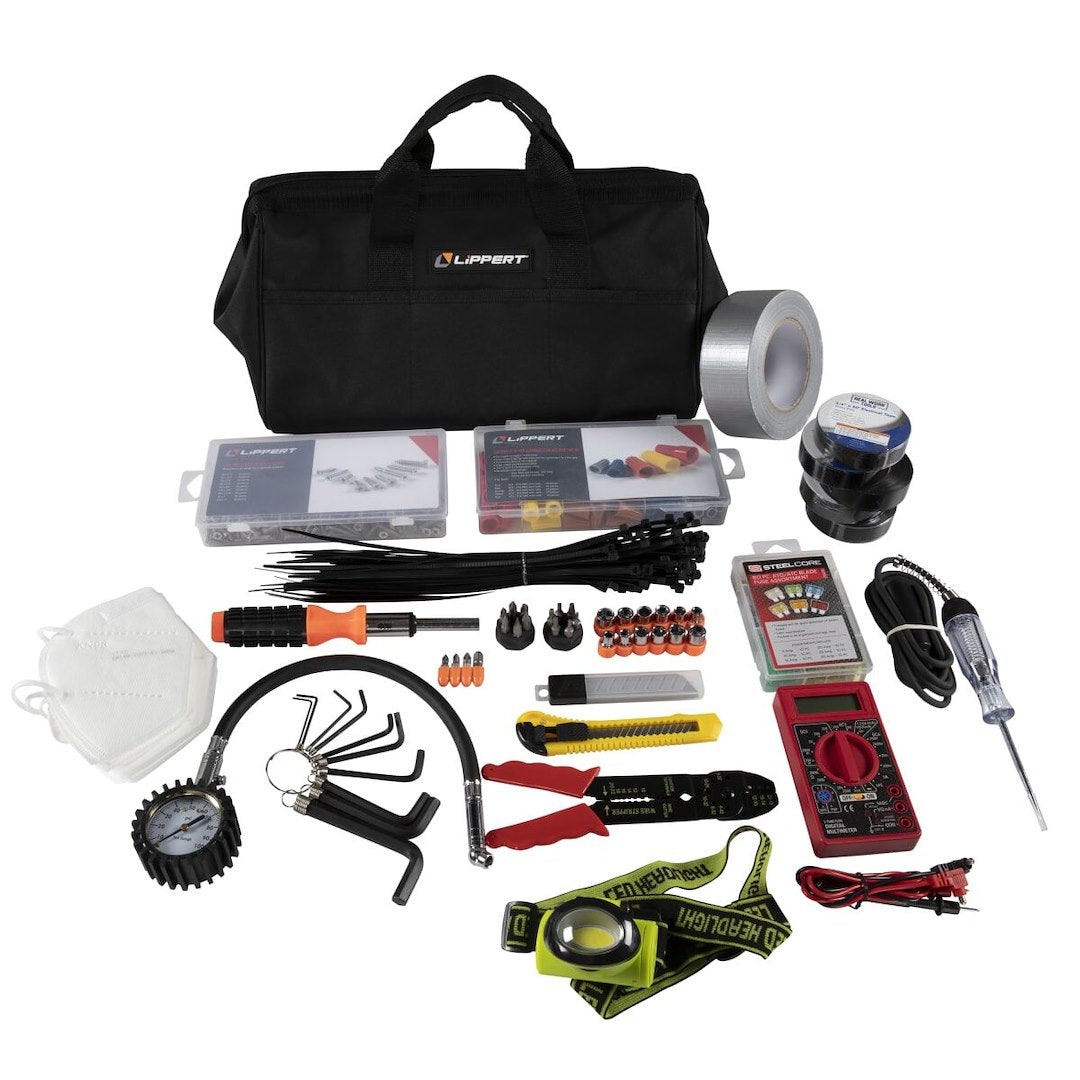 Lippert 2022000853 15-Piece RV Tool Set with Bag