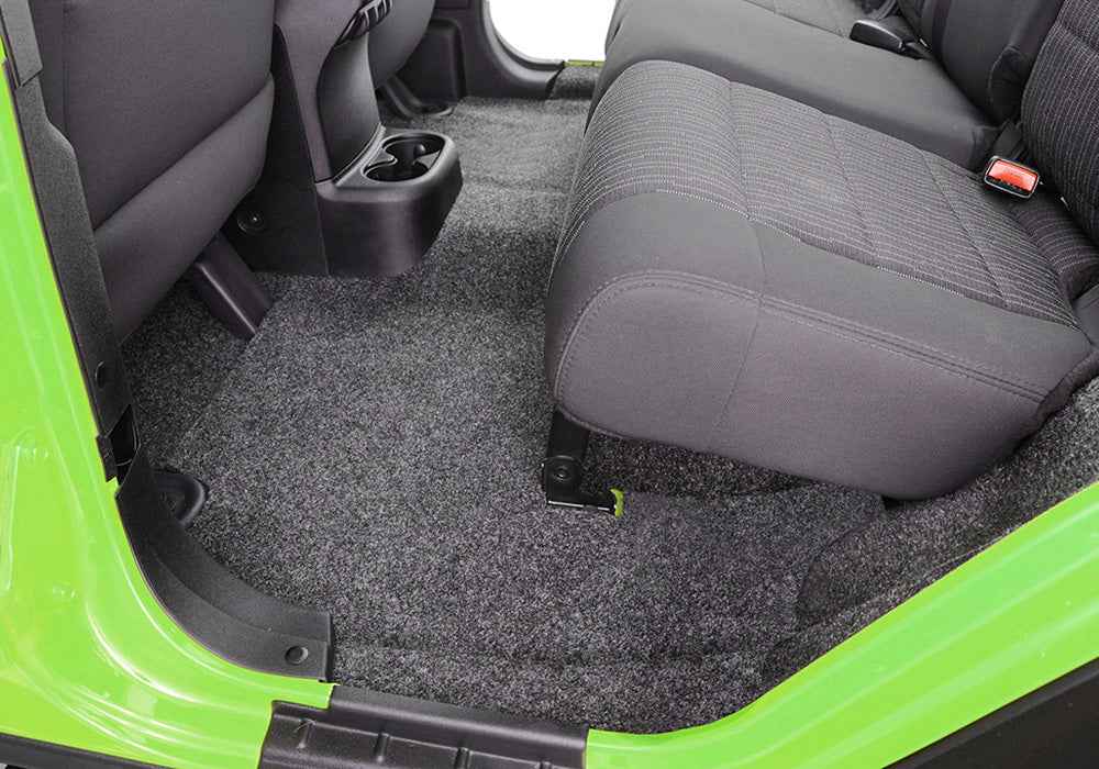 BedRug BRJL18R2 2-Door Wrangler JL Five-Piece Cargo Carpet