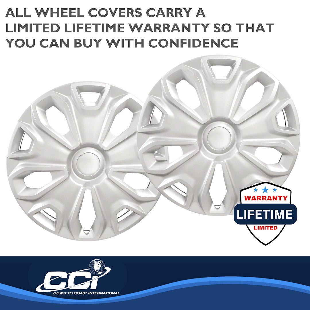 Coast To Coast 51216S Transit 16-Inch Painted Wheel Trim Set - image 3