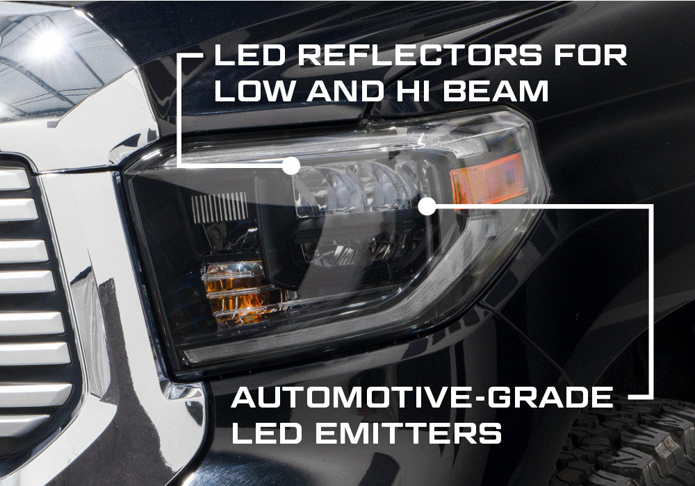 Diode Dynamics FL0002 Toyota Tundra Projector Headlight Set