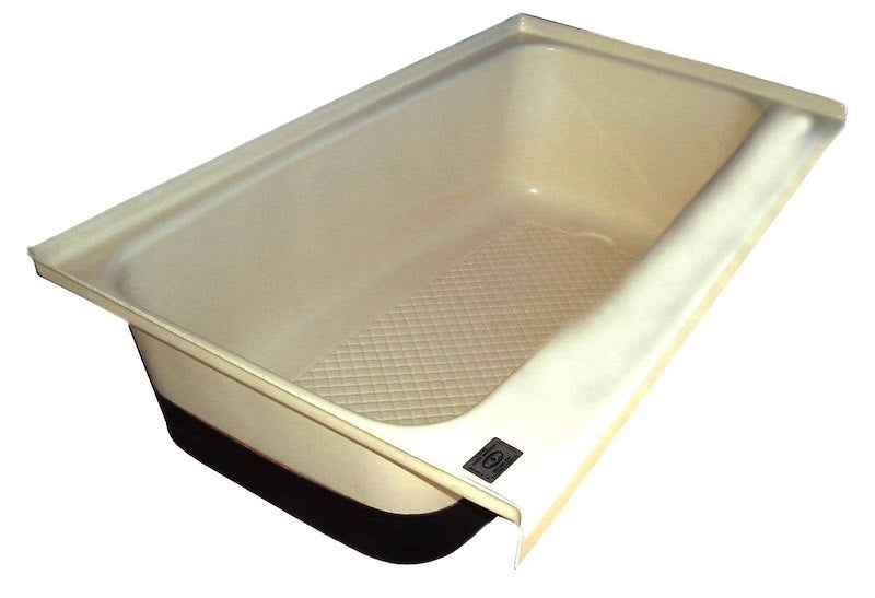 Icon 00483 TU700 42" x 24" RV Bathtub, Ready-to-Drill Drain – image 1