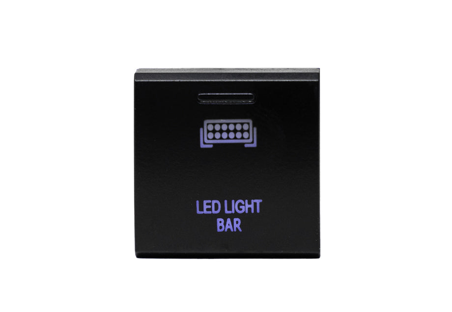 Cali Raised LED CR2387 Blue-Lit Light-Bar Rocker Control - image 1