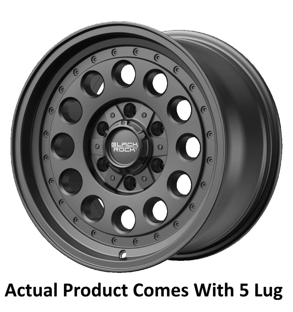 Black Rock Wheels 960SB8950 Series 960 Baja-Style Satin 18x9 Wheel - image 3