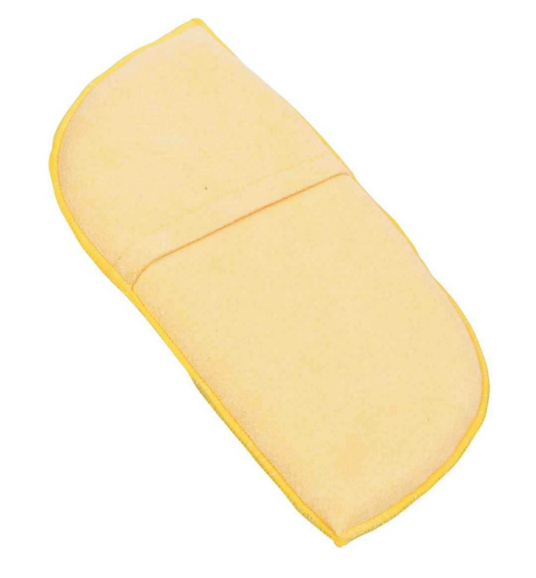 Carrand 40314 Yellow Dual-Surface Interior Dusting Mitt